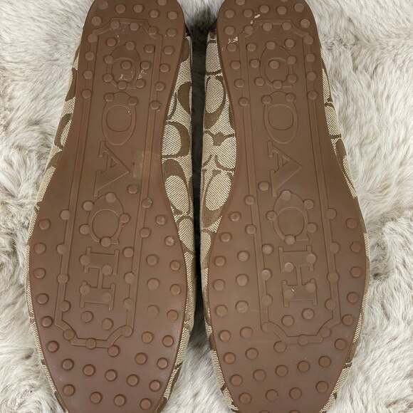 Coach Fortunata Signature Loafers, - Picture 9 of 9